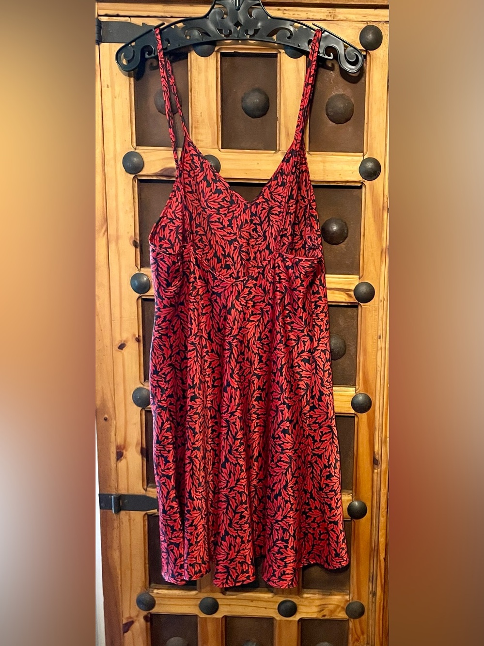 Red and black Chemis size medium Very Pretty